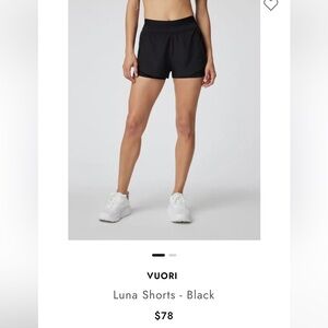 Vuori Luna Shorts